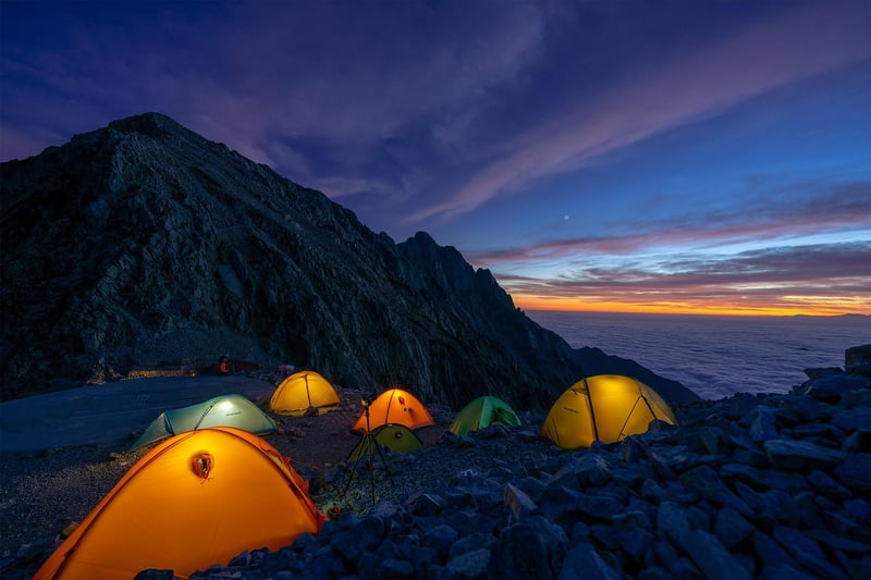 Tented Camp in the Wilderness